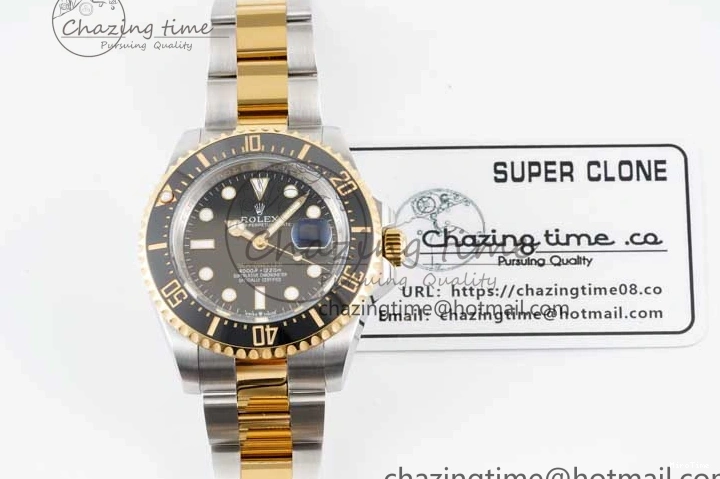 MiroTime 0127 Lightweight Sea-Dweller 126603 APF Best Edition Black Dial on SS YG Bracelet VR 2035